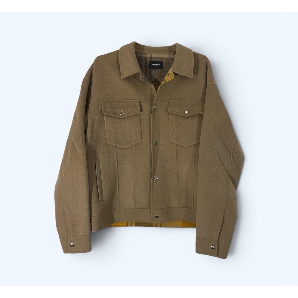 THE‎ KOOPLES PARIS WOOL JACKET WOMENS LARGE BUTTON FRONT